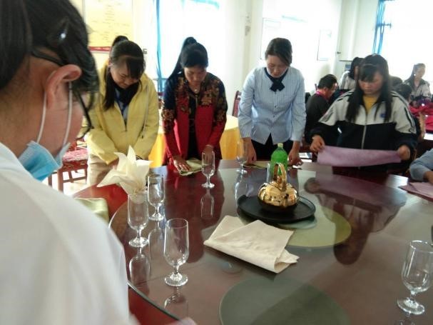 陇西县贫困户劳动力旅游餐饮服务培训工作圆满结束